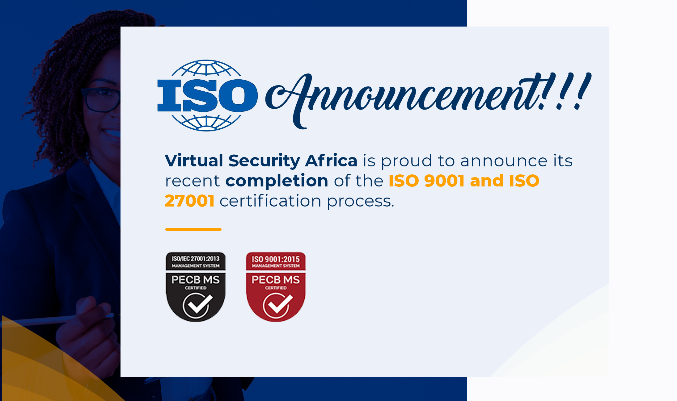 ISO Announcement